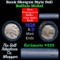 Buffalo Nickel Shotgun Roll in Old Bank Style 'Bell Telephone' Wrapper 1928 & d Mint Ends