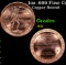 1oz .999 Fine Copper Bullion Round - Right to Bear Arms Style Grades Ungraded
