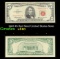 1963 $5 Red Seal United States Note Grades xf