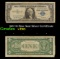 1957 $1 Blue Seal Silver Certificate Grades vf++