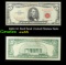 1963 $5 Red Seal United States Note Grades Choice AU