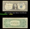 1957 $1 Blue Seal Silver Certificate Grades vf++