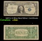 1957A $1 Blue Seal Silver Certificate Grades vf++