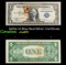1935A $1 Blue Seal Silver Certificate Grades Select CU