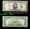 1953A $5 Red Seal United States Note Grades vf++