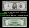 1934A $5 Blue Seal Silver Certificate Grades Choice AU/BU Slider