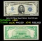 1934 $5 Blue Seal Silver Certificate Grades xf+