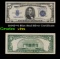 1934D $5 Blue Seal Silver Certificate Grades vf++