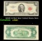 1953B $2 Red Seal United States Note Grades xf