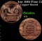 1oz .999 Fine Copper Bullion Round - Silver Certificate Dollar Style Grades Ungraded