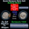 Buffalo Nickel Shotgun Roll in Old Bank Style 'Bell Telephone' Wrapper 1925 & d Mint Ends