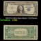 1957B $1 Blue Seal Silver Certificate Grades vf++