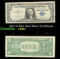 1957 $1 Blue Seal Silver Certificate Grades vf++