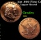 1oz .999 Fine Copper Bullion Round - Franklin Half Dollar Style Grades Ungraded