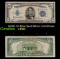 1934C $5 Blue Seal Silver Certificate Grades vf++