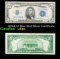 1934A $5 Blue Seal Silver Certificate Grades xf+