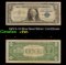 1957A $1 Blue Seal Silver Certificate Grades vf++