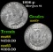 1896-p Morgan Dollar $1 Grades GEM+ Unc