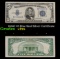 1934C $5 Blue Seal Silver Certificate Grades vf++
