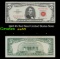 1963 $5 Red Seal United States Note Grades Select AU