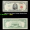 1963 $5 Red Seal United States Note Grades vf++