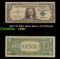 1957 $1 Blue Seal Silver Certificate Grades vf++