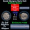 Buffalo Nickel Shotgun Roll in Old Bank Style 'Bell Telephone' Wrapper 1928 & s Mint Ends