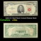 1963 $5 Red Seal United States Note Grades vf++