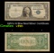 1957A $1 Blue Seal Silver Certificate Grades vf++
