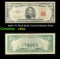 1963 $5 Red Seal United States Note Grades vf++