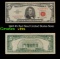 1963 $5 Red Seal United States Note Grades vf++
