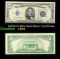 1934D $5 Blue Seal Silver Certificate Grades vf++