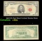 1963 $5 Red Seal United States Note Grades vf++
