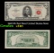 1963 $5 Red Seal United States Note Grades xf