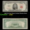 1963 $5 Red Seal United States Note Grades xf