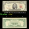 1963 $5 Red Seal United States Note Grades vf++