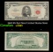 1963 $5 Red Seal United States Note Grades xf