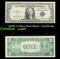 1935F $1 Blue Seal Silver Certificate Grades Select CU