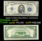 1934D $5 Blue Seal Silver Certificate Grades Select AU