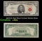 1963 $5 Red Seal United States Note Grades vf++