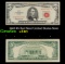 1963 $5 Red Seal United States Note Grades xf