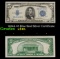 1934A $5 Blue Seal Silver Certificate Grades xf+