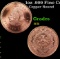1oz .999 Fine Copper Bullion Round - Aztec Calendar & Cuauhtemoc Style Grades Ungraded