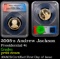 2008-s Andrew Jackson Proof Presidential Dollar 1 pr69 dcam ANACS
