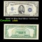 1934C $5 Blue Seal Silver Certificate Grades xf+