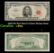 1963 $5 Red Seal United States Note Grades vf++