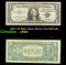 1957 $1 Blue Seal Silver Certificate Grades vf++