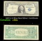 1957A $1 Blue Seal Silver Certificate Grades vf++