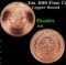 1oz .999 Fine Copper Bullion Round - Aztec Calendar & Cuauhtemoc Style Grades Ungraded