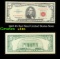 1963 $5 Red Seal United States Note Grades xf+
